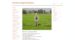 Desktop Screenshot of gsrandhawa.in